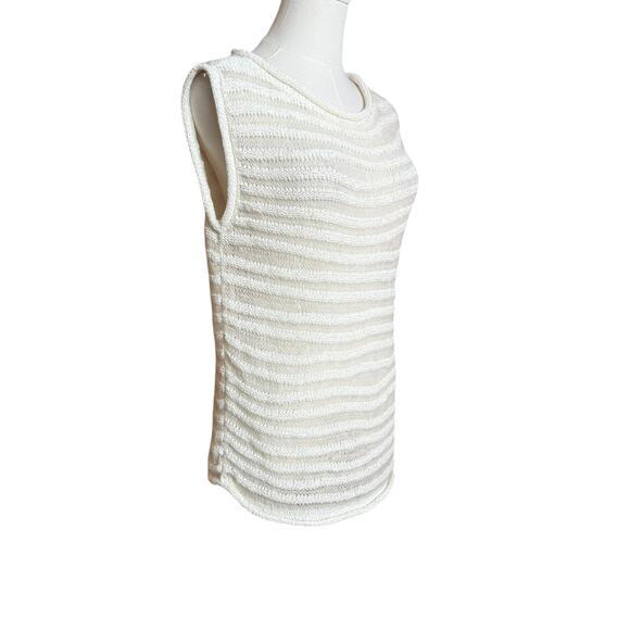 THEORY NEW Jumpers Knitted Lightweight Knit Crewneck Top Size S Cotton Blend - Picture 5 of 8